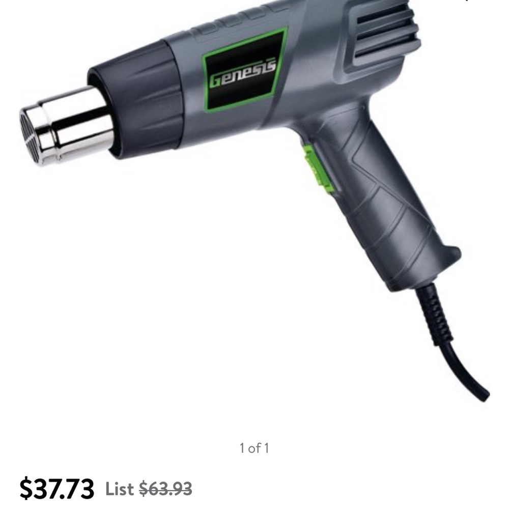 Genesis dual temp heat gun
